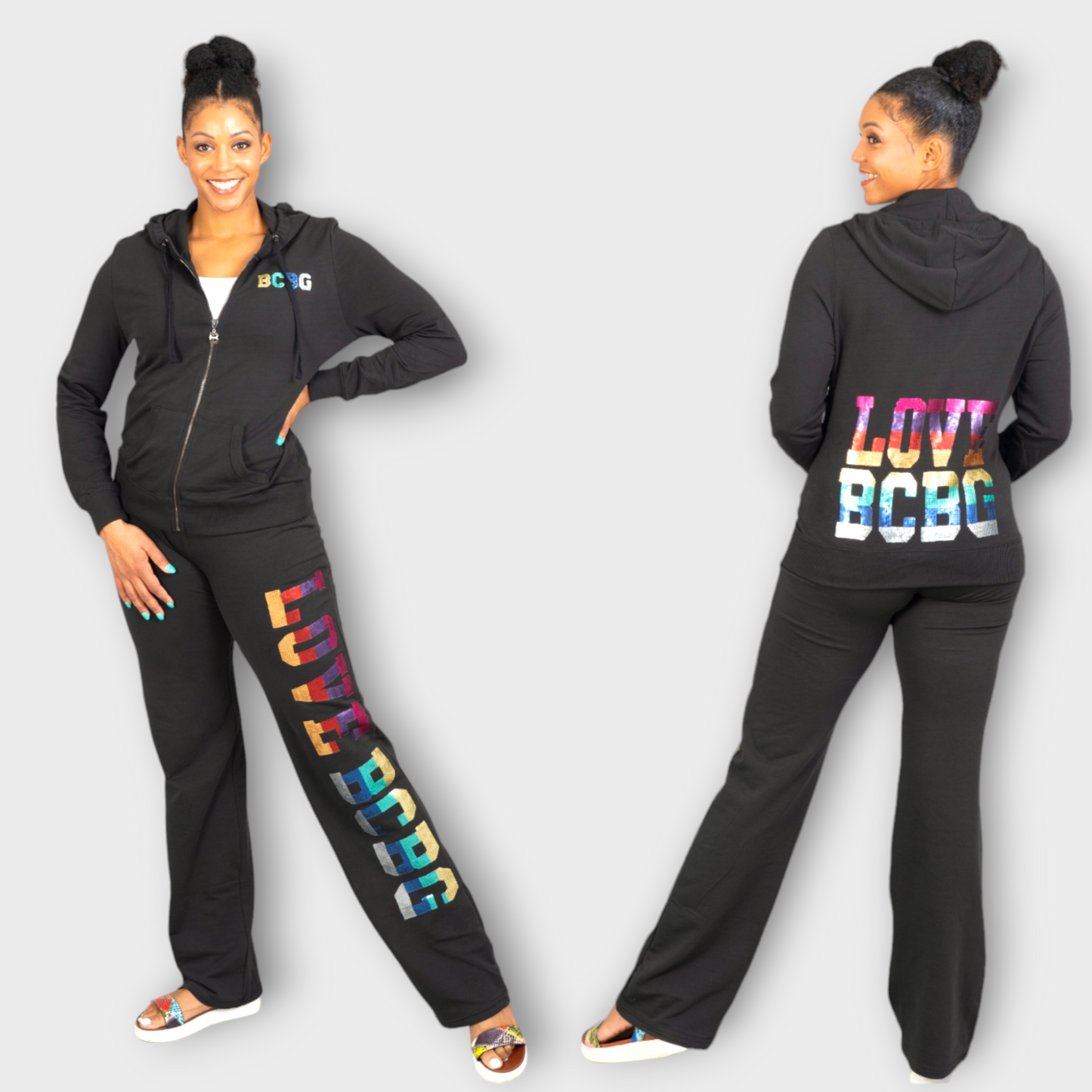 BCGB SEQUINS TRACKSUIT