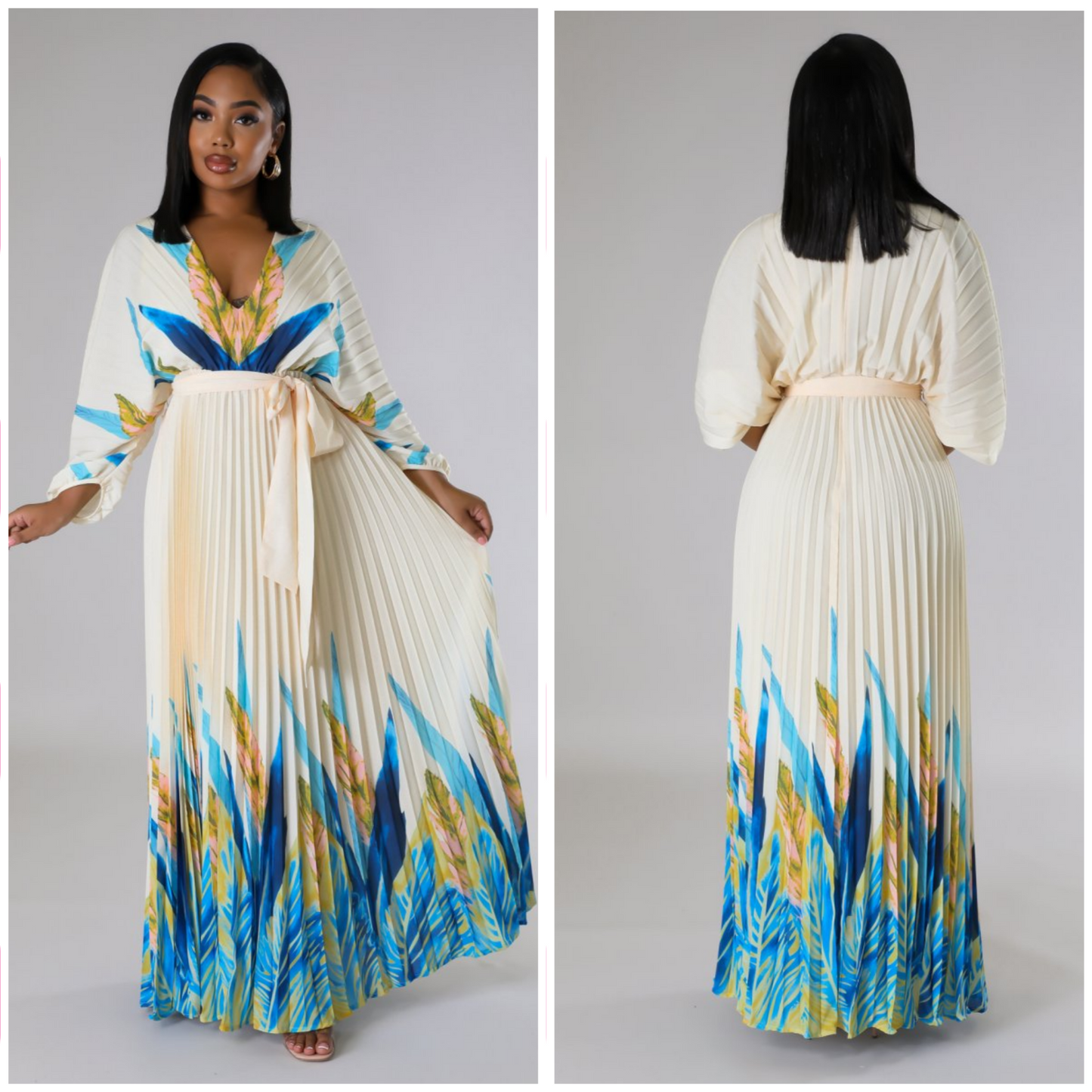 CUTELY COVERED MAXI DRESS