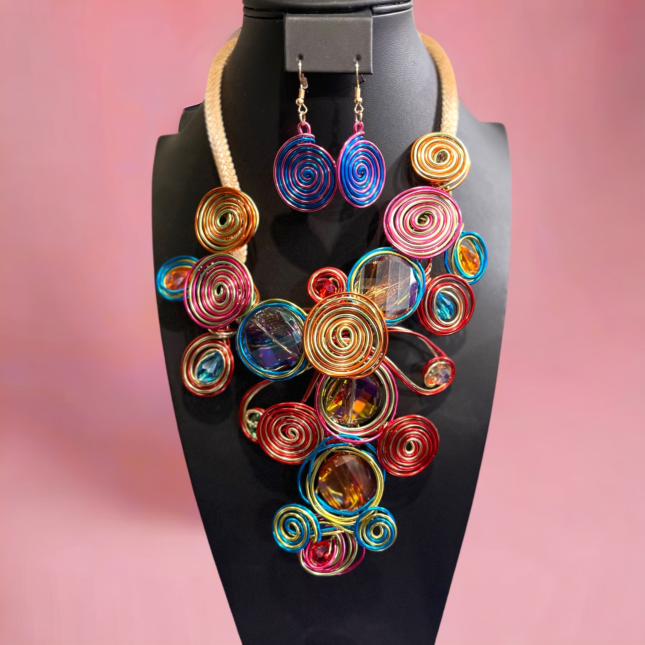 UNIQUE NECKLACE SET – B-SETAPARTBOUTIQUE LLC